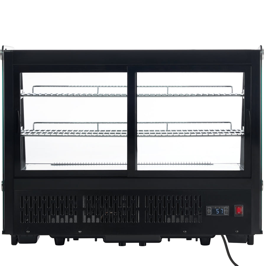 Empura Refrigeration E-RCDC-35B Refrigerated Display Case Countertop 35 ...