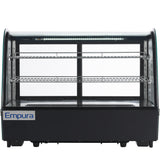 Empura Refrigeration E-RCDC-35B Refrigerated Display Case Countertop 34.6"W × 22.4"D × 27"H