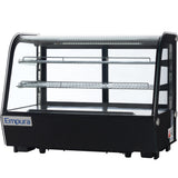 Empura Refrigeration E-RCDC-35B Refrigerated Display Case Countertop 34.6"W × 22.4"D × 27"H