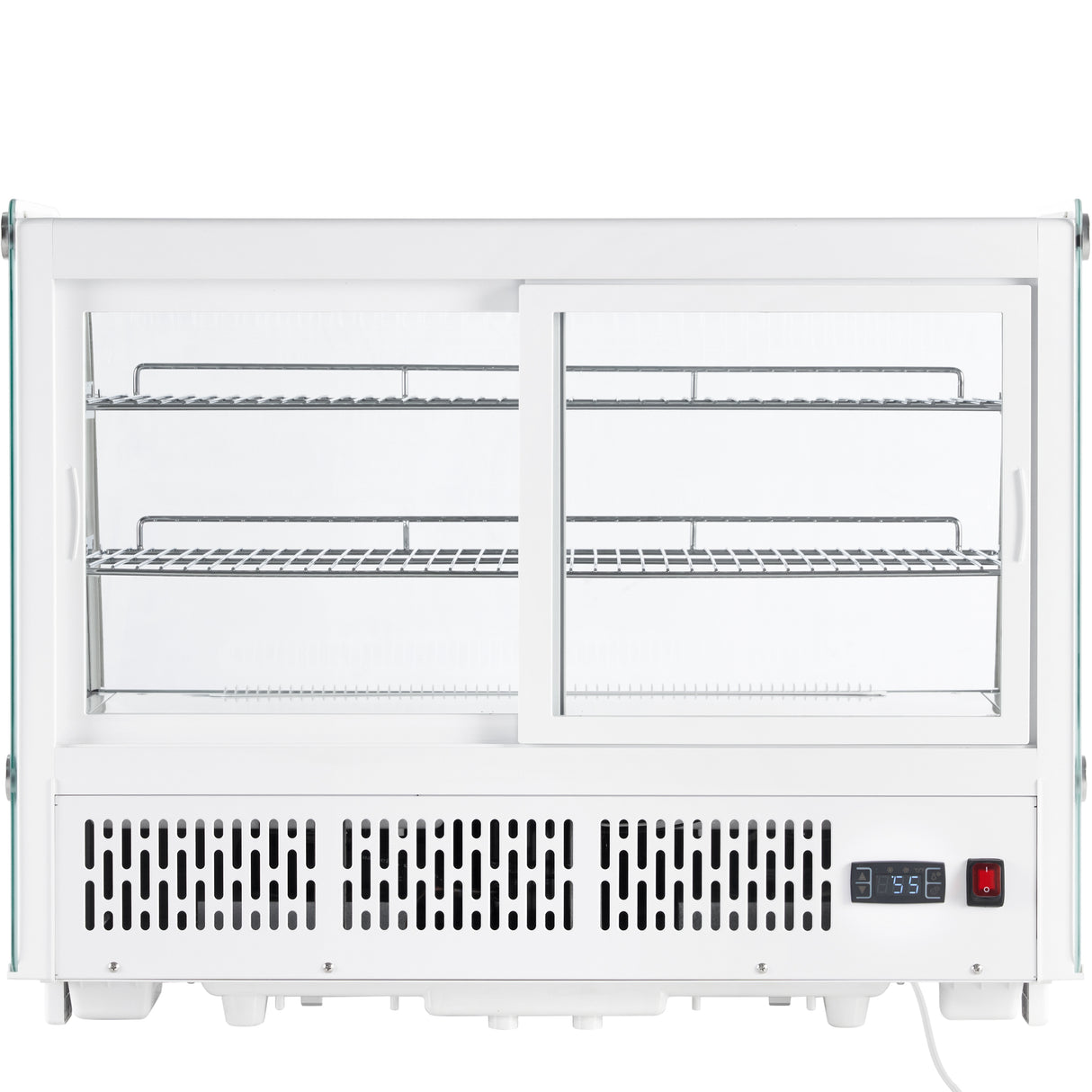 Empura Refrigeration E-RCDC-35W Refrigerated Display Case Countertop 34.6"W × 22.4"D × 27"H
