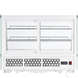 Empura Refrigeration E-RCDC-35W Refrigerated Display Case Countertop 34.6"W × 22.4"D × 27"H