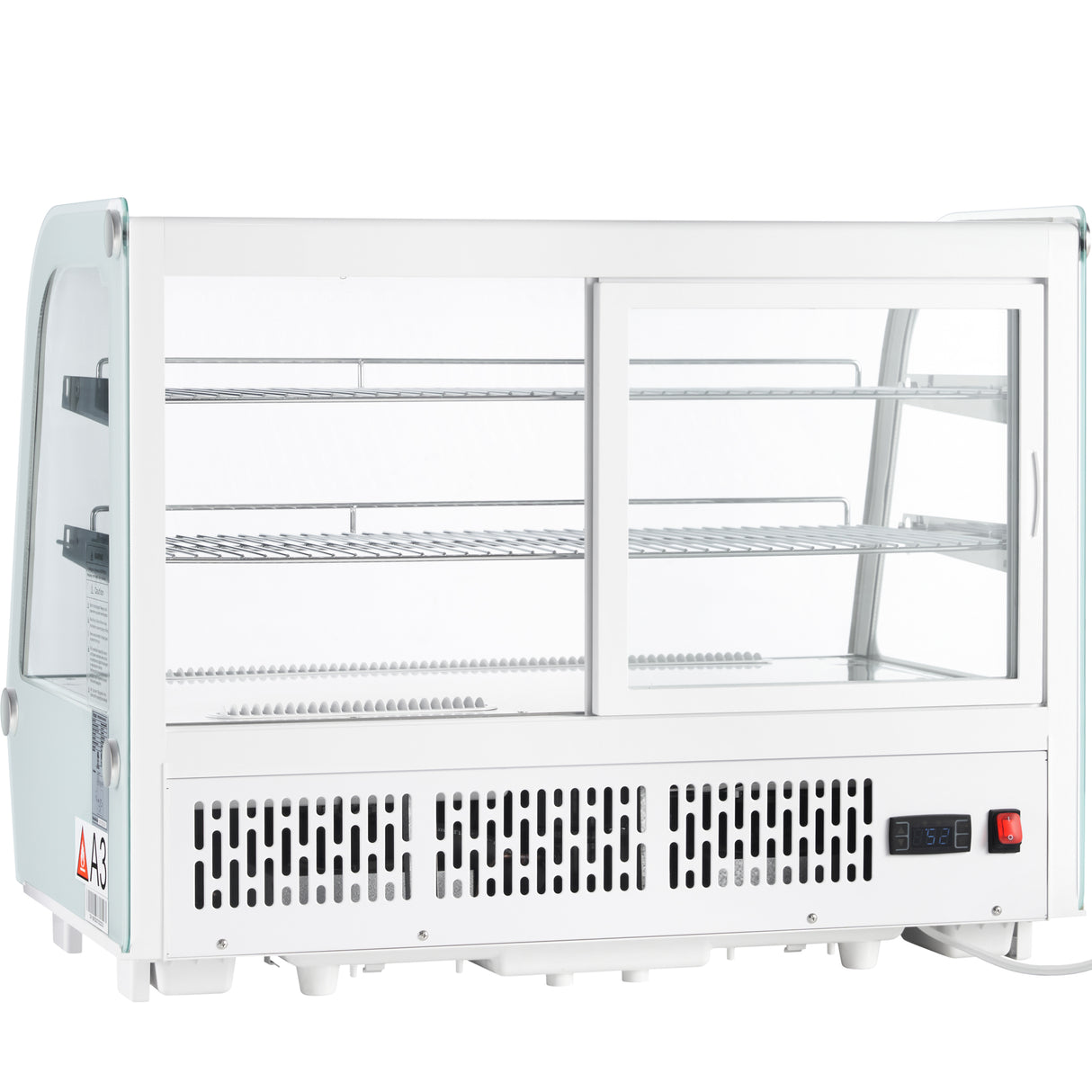 Empura Refrigeration E-RCDC-35W Refrigerated Display Case Countertop 34.6"W × 22.4"D × 27"H