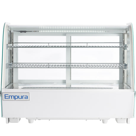 Empura Refrigeration E-RCDC-35W Refrigerated Display Case Countertop 34.6"W × 22.3"D × 27"H