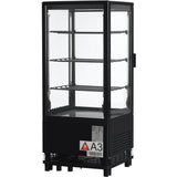 Empura Refrigeration E-RDC-17B-1D Vertical Refrigerated Display Case Countertop 16.7"W × 15"D × 44.4"H