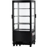 Empura Refrigeration E-RDC-17B-2D Vertical Refrigerated Display Case Countertop 16.9"W × 16.7"D × 38.9"H