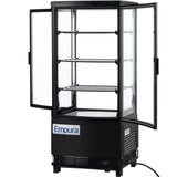 Empura Refrigeration E-RDC-17B-2D Vertical Refrigerated Display Case Countertop 16.9"W × 16.7"D × 38.9"H