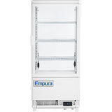 Empura Refrigeration E-RDC-17W-1D Refrigerated Display Case Countertop 16.7"W × 14.9"D × 44.4"H