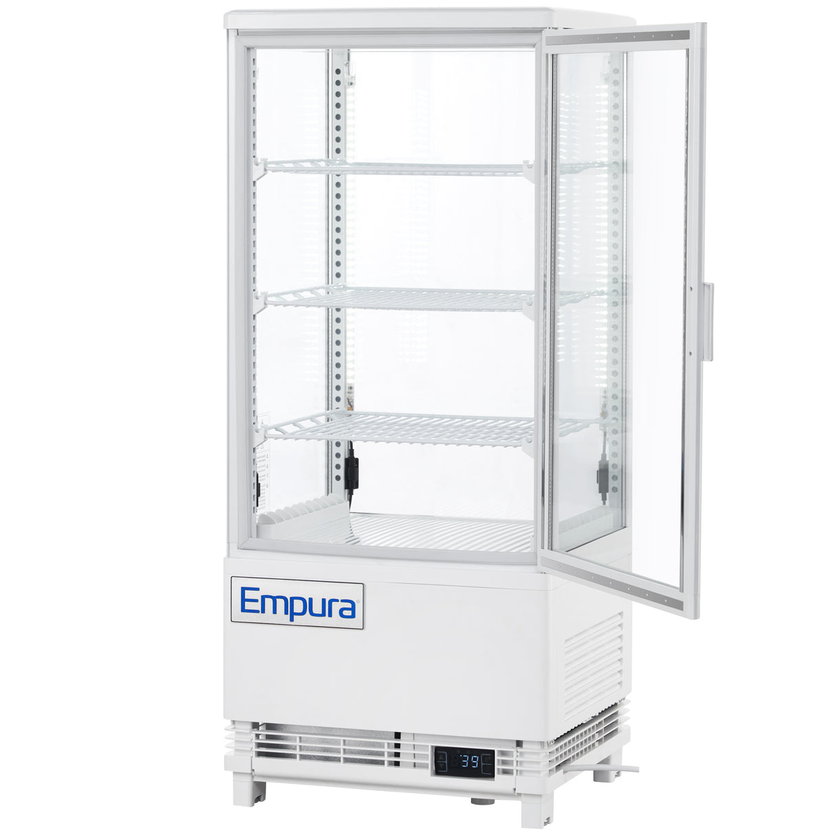 Empura Refrigeration E-RDC-17W-1D Refrigerated Display Case Countertop 16.7"W × 14.9"D × 44.4"H