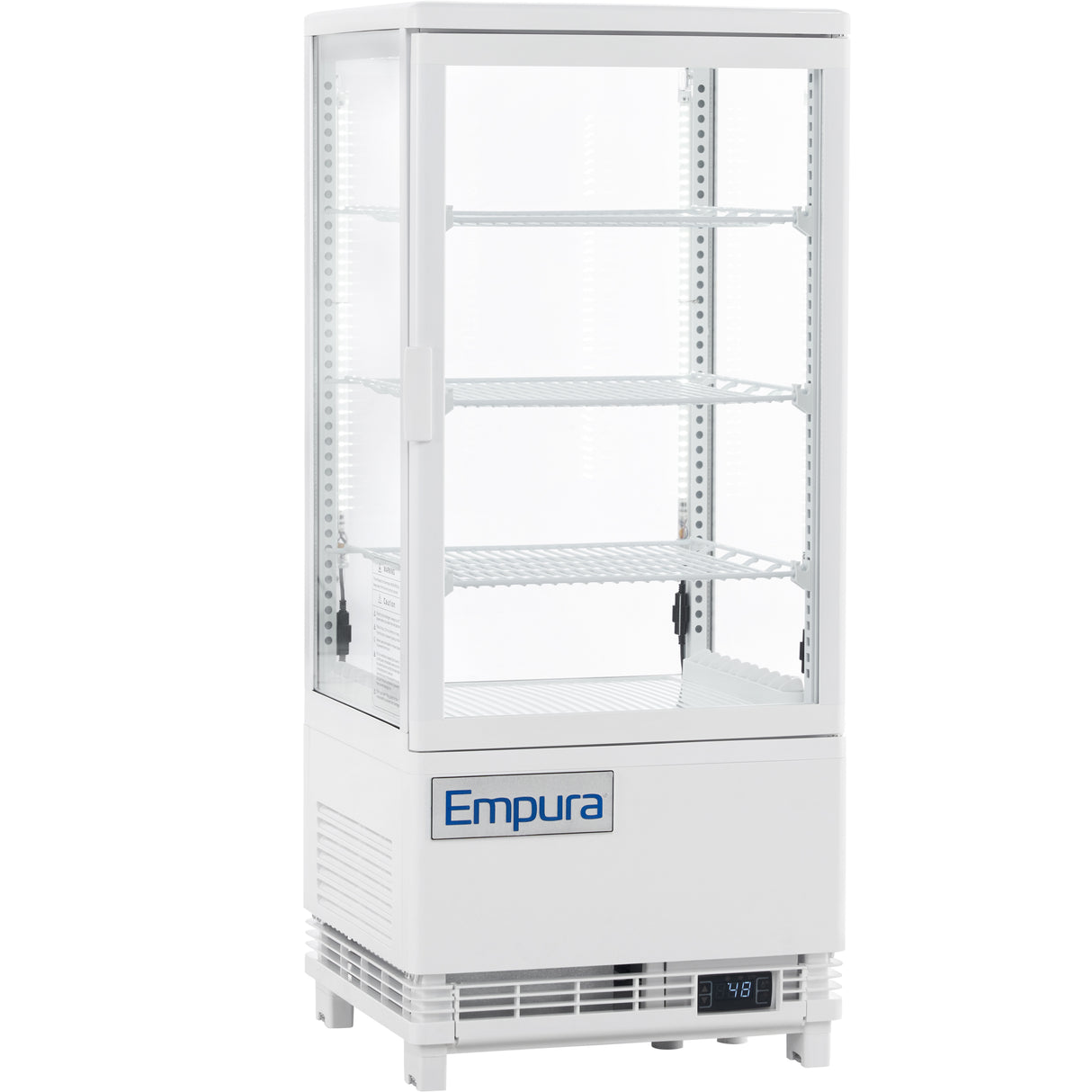 Empura Refrigeration E-RDC-17W-1D Refrigerated Display Case Countertop 16.7"W × 14.9"D × 44.4"H