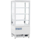 Empura Refrigeration E-RDC-17W-1D Refrigerated Display Case Countertop 16.7"W × 14.9"D × 44.4"H