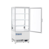 Empura Refrigeration E-RDC-17W-1D Refrigerated Display Case Countertop 16.7"W × 14.9"D × 44.4"H