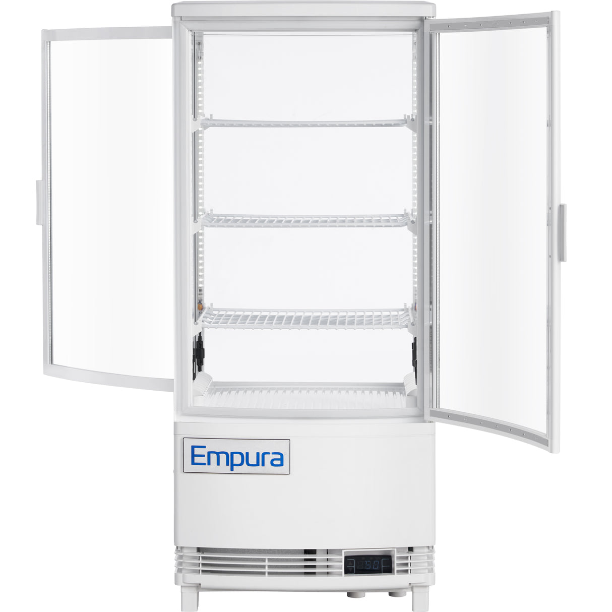 Empura Refrigeration E-RDC-17W-2D Vertical Refrigerated Display Case Countertop 16.9"W × 16.7"D × 38.9"H