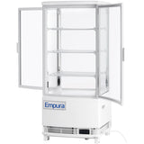 Empura Refrigeration E-RDC-17W-2D Vertical Refrigerated Display Case Countertop 16.9"W × 16.7"D × 38.9"H