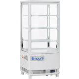 Empura Refrigeration E-RDC-17W-2D Vertical Refrigerated Display Case Countertop 16.9"W × 16.7"D × 38.9"H