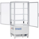 Empura Refrigeration E-RDC-17W-2D Vertical Refrigerated Display Case Countertop 16.9"W × 16.7"D × 38.9"H