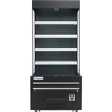 Empura Refrigeration E-VOAR-29B Open Air Merchandiser 28.7"W × 29"D × 79.9"H 17.6 Cu. Ft. Capacity