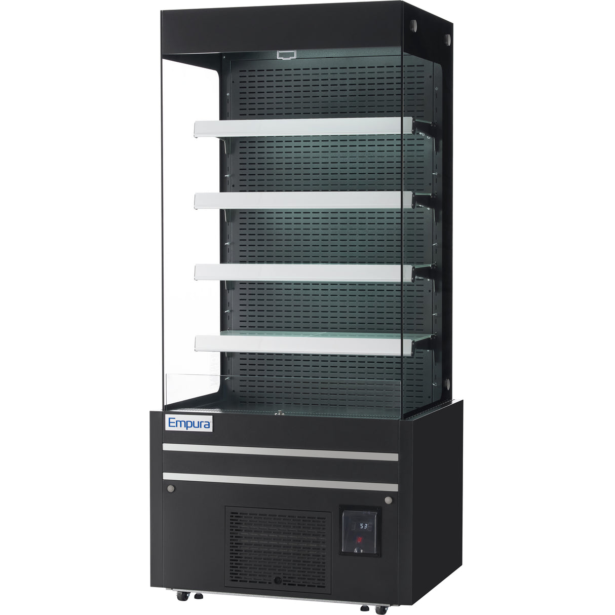 Empura Refrigeration E-VOAR-29B Open Air Merchandiser 28.7"W × 29"D × 79.9"H 17.6 Cu. Ft. Capacity