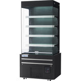 Empura Refrigeration E-VOAR-29B Open Air Merchandiser 28.7"W × 29"D × 79.9"H 17.6 Cu. Ft. Capacity