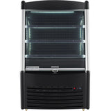 Empura Refrigeration E-VOAR-36B Vertical Air Curtain Merchandiser 36.2"W X 33.3"D X 59.4"H 11.3 Cu. Ft. Capacity