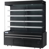 Empura Refrigeration E-VOAR-72B Vertical Open Air Merchandiser 72"W X 28.4"D X 79.9"H 40.9 Cu. Ft. Capacity