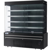 Empura Refrigeration E-VOAR-72B Vertical Open Air Merchandiser 72"W X 28.4"D X 79.9"H 40.9 Cu. Ft. Capacity