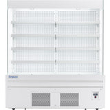 Empura Refrigeration E-VOAR-72W Vertical Open Air Merchandiser 72"W X 28.4"D X 79.9"H 40.9 Cu. Ft. Capacity