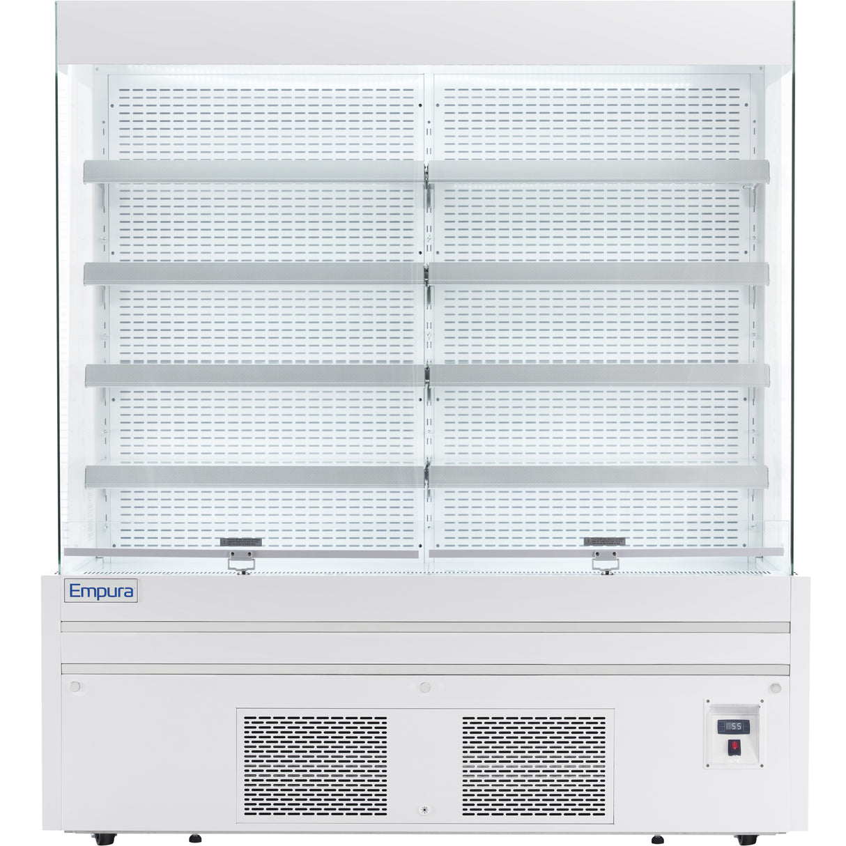 Empura Refrigeration E-VOAR-72W Vertical Open Air Merchandiser 72"W X 28.4"D X 79.9"H 40.9 Cu. Ft. Capacity
