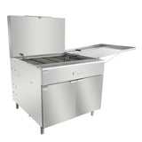 Empura Equipment EGDF-220_LP Donut Fryer 72.55"W X 41.3"D X 58"H Liquid Propane