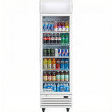 Empura Refrigeration EGM-13W Refrigerated Merchandiser 22.72"W X 23.82"D X 77.95"H 12 Cu. Ft. Capacity