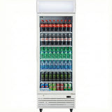Empura Refrigeration EGM-23W Refrigerated Merchandiser 27.56"W X 31.1"D X 81.02"H 21 Cu. Ft. Capacity