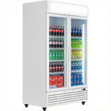 Empura Refrigeration EGM-36W Refrigerated Merchandiser 44.49"W X 28.35"D X 79.65"H 35 Cu. Ft. Capacity