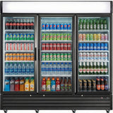 Empura Refrigeration EGM-75B Refrigerated Merchandiser 78.15"W X 32.28"D X 81.02"H 66.6 Cu. Ft. Capacity