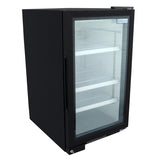 Empura Refrigeration EGM-7B Counter Top Merchandiser 1 Glass Swing Door 25 9/16"W X 25 1/8"D X 39"H