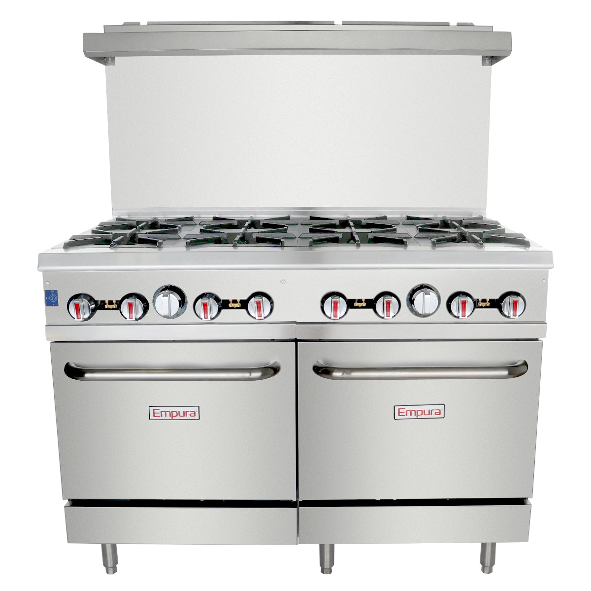 Empura Equipment EGR-48_LP Double Base Gas Range 48"W X 32 1/2"D X 59 3/4"H Liquid Propane