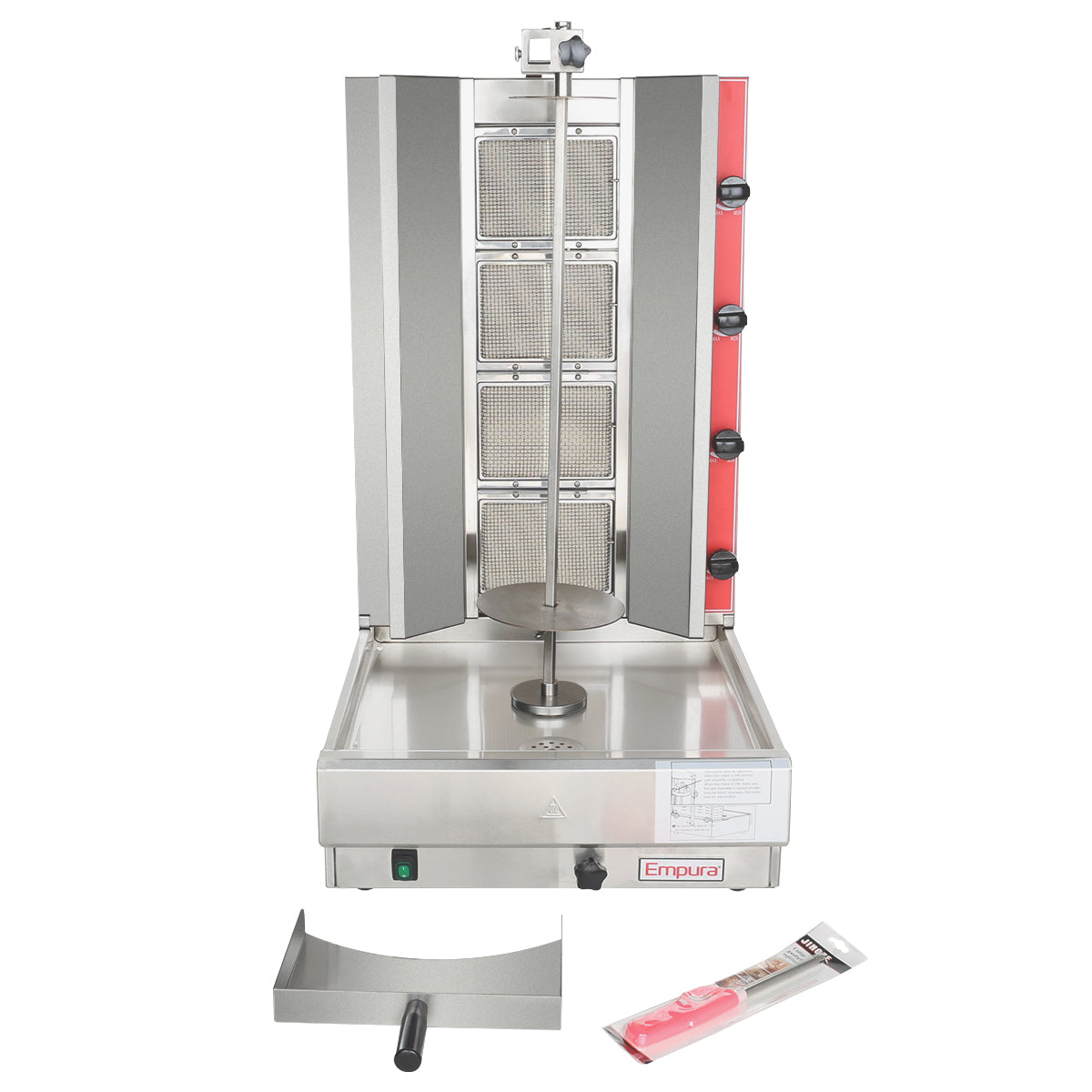 Empura Equipment EGVB-100 Vertical Broiler (Gyro) Gas 21"W X 23"D X 37"H