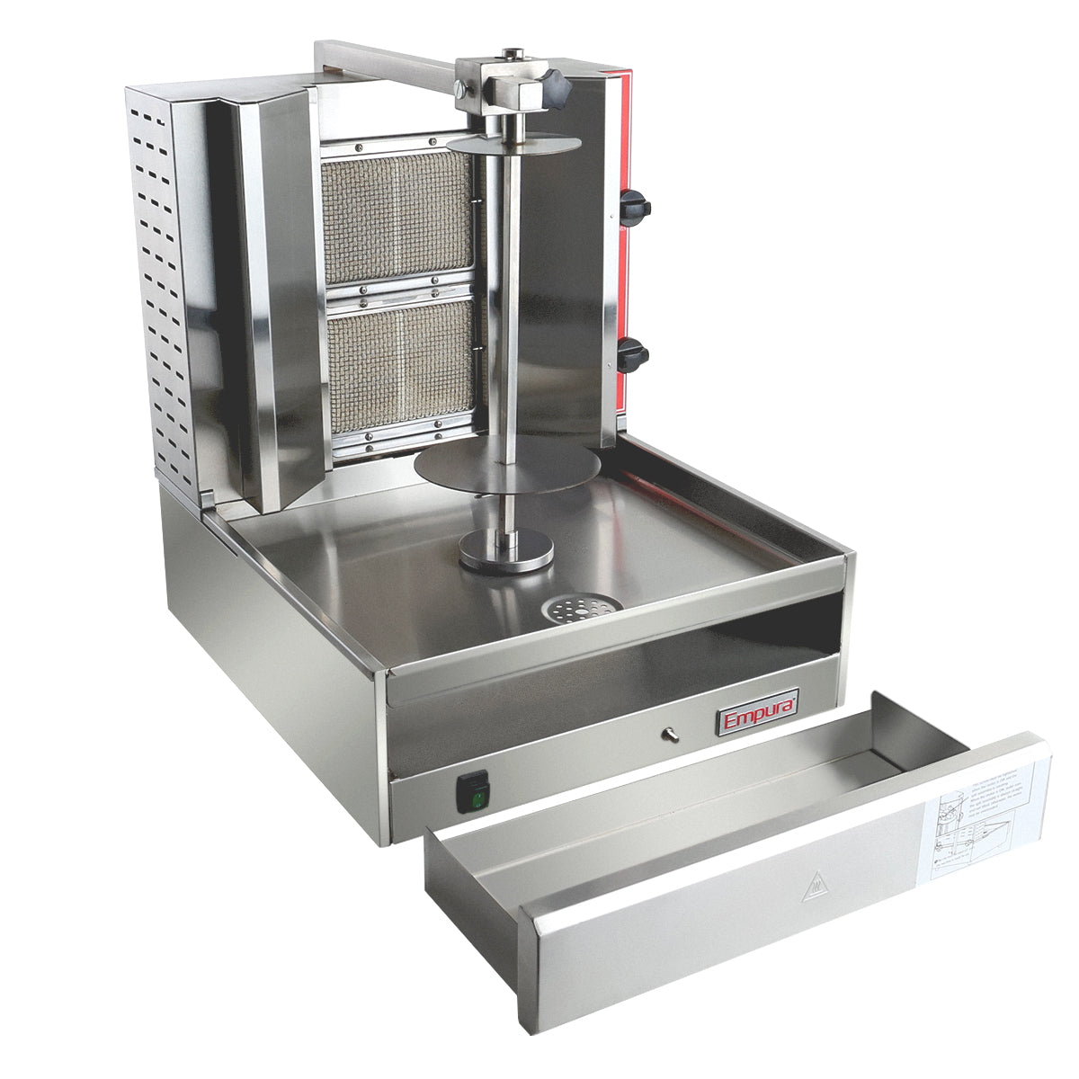 Empura Equipment EGVB-45 Vertical Broiler (Gyro) Gas 21"W X 23"D X 23"H