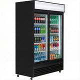 Empura Refrigeration ESM-42B Refrigerated Merchandiser 52.36"W X 27.56"D X 79.65"H 42 Cu. Ft. Capacity