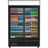 Empura Refrigeration ESM-50B Refrigerated Merchandiser 52.36"W X 31.5"D X 79.65"H 48 Cu. Ft. Capacity