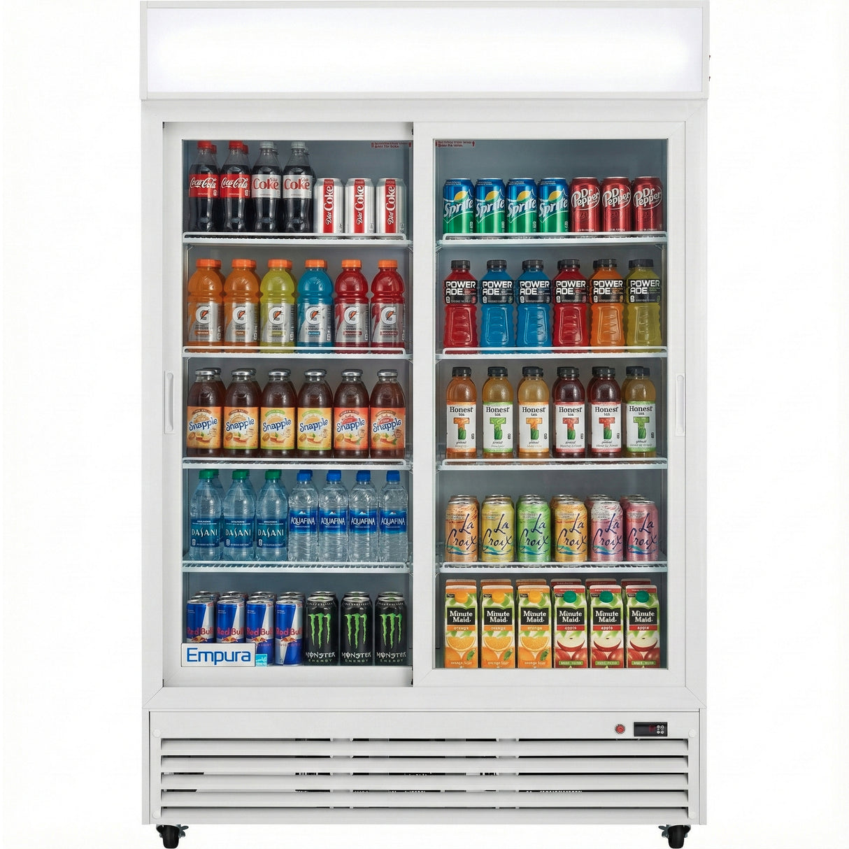 Empura Refrigeration ESM-50W Refrigerated Merchandiser 52.36"W X 31.5"D X 79.65"H 48 Cu. Ft. Capacity