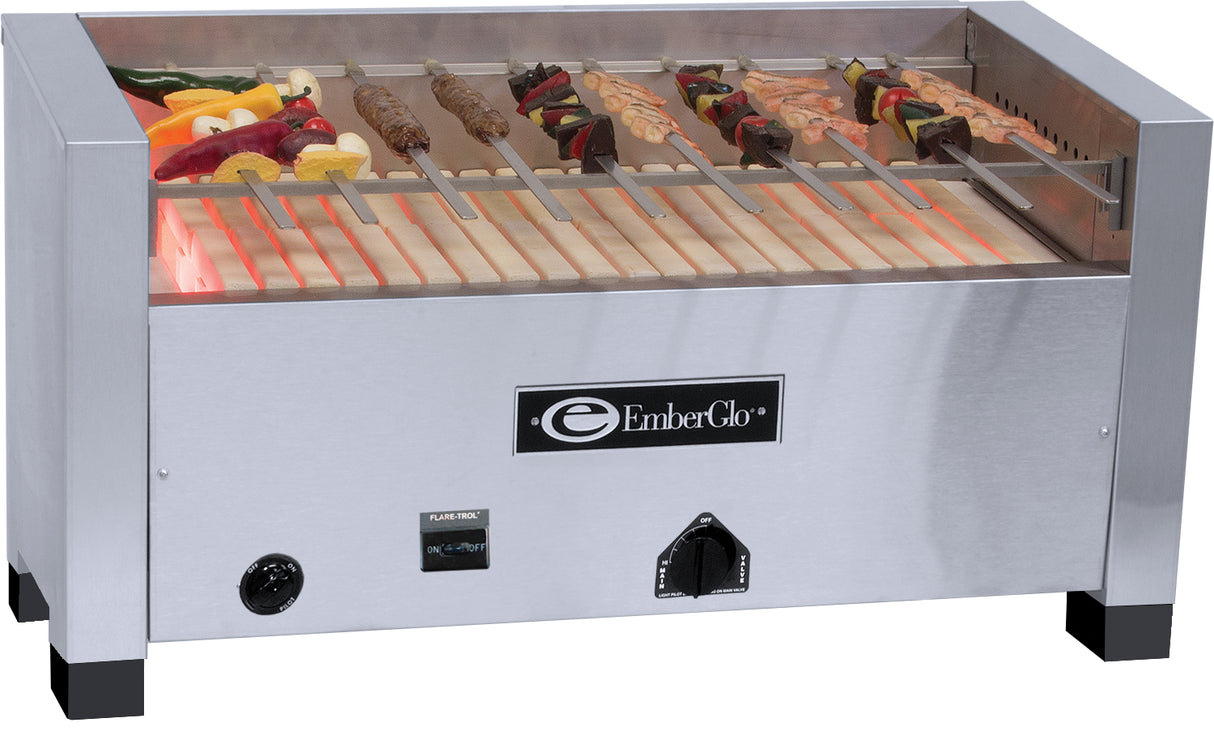 EmberGlo 25WC-KABOB-LP-5110504 (25WC-KABOB-LP-OPEN FRT-5110504) Kabob Charbroiler