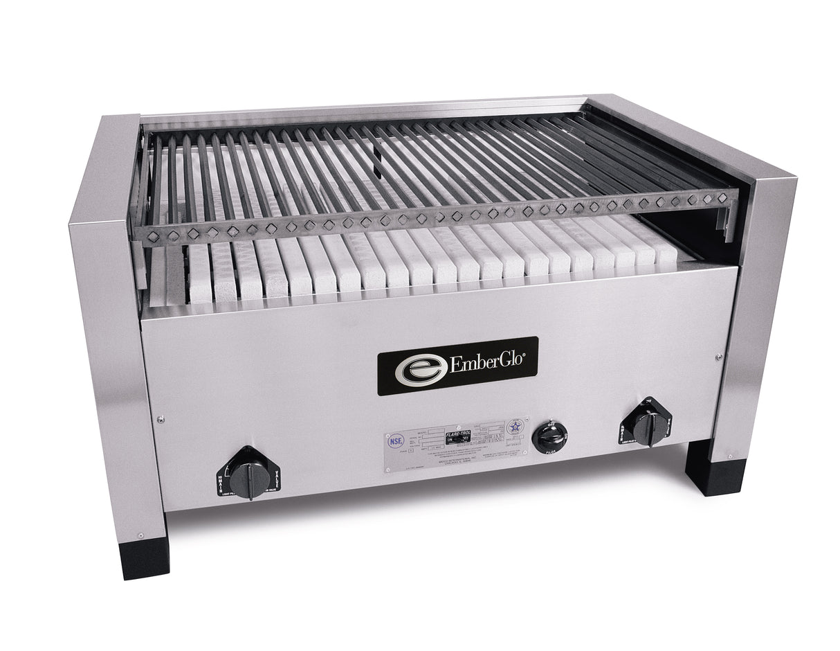 EmberGlo 31C-NAT (31C-NAT) (Multiple Front Panel Choices) (the Standard Is An OPEN FRONT 5020102) Charbroiler