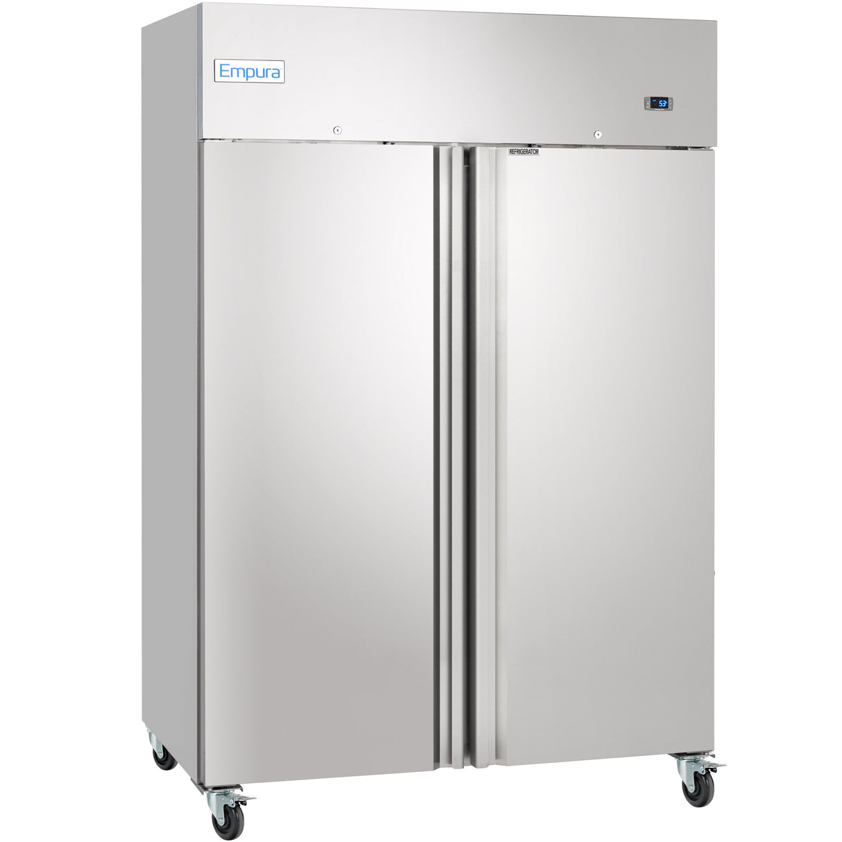 Empura Refrigeration E-KB56T Reach-In Refrigerator 2 Swing Solid Doors 53.9"W X 32.7"D X 82.3"H