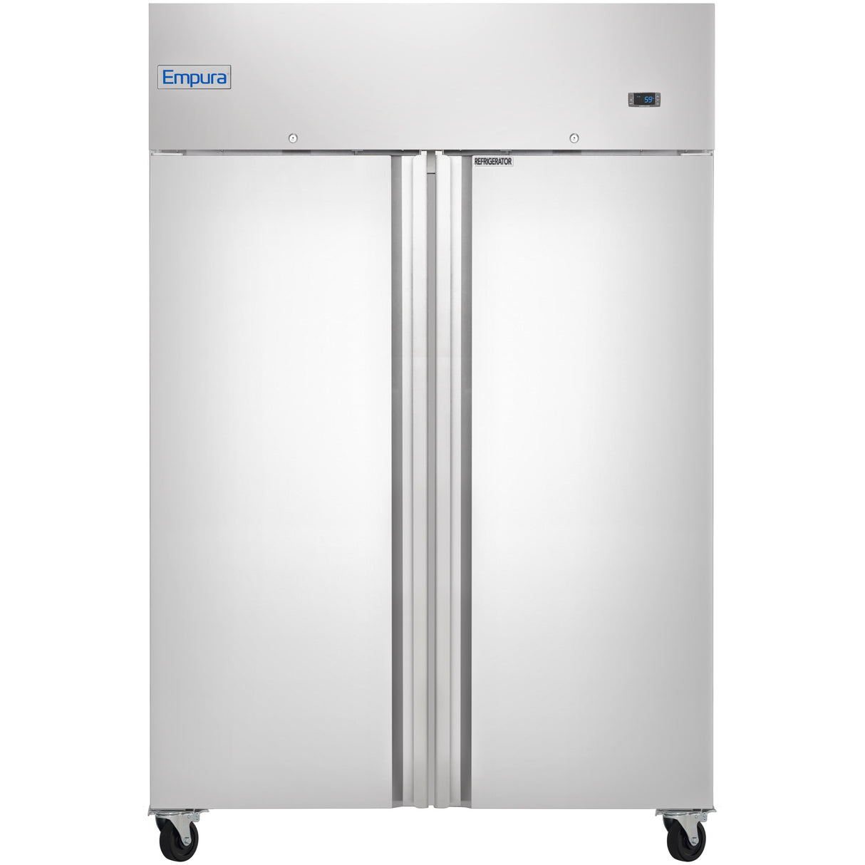 Empura Refrigeration E-KB56T Reach-In Refrigerator 2 Swing Solid Doors 53.9"W X 32.7"D X 82.3"H