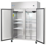 Empura Refrigeration E-KB56T Reach-In Refrigerator 2 Swing Solid Doors 53.9"W X 32.7"D X 82.3"H