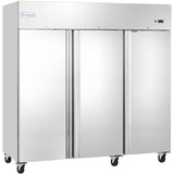 Empura Refrigeration E-KB82T Reach-In Refrigerator 3 Swing Solid Doors 81"W X 32.7"D X 82.3"H