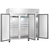 Empura Refrigeration E-KB82T Reach-In Refrigerator 3 Swing Solid Doors 81"W X 32.7"D X 82.3"H