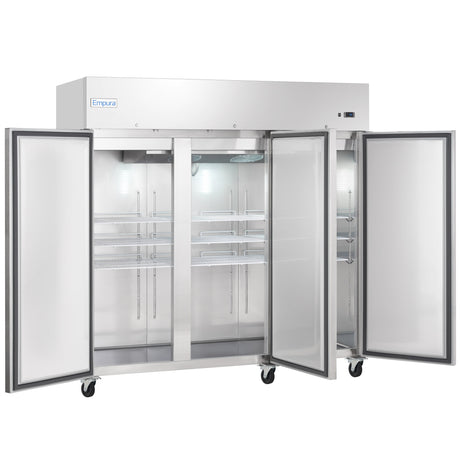 Empura Refrigeration E-KB82T Reach-In Refrigerator 3 Swing Solid Doors 81"W X 32.7"D X 82.3"H
