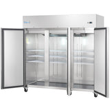 Empura Refrigeration E-KB82T Reach-In Refrigerator 3 Swing Solid Doors 81"W X 32.7"D X 82.3"H