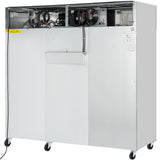 Empura Refrigeration E-KB82T Reach-In Refrigerator 3 Swing Solid Doors 81"W X 32.7"D X 82.3"H