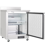 Empura Refrigeration E-KUC27W Undercounter Reach-In Refrigerator Work Top 1 Swing Solid Door